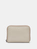 Lennox Zip Round Leather Purse