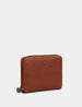 Lennox Zip Round Leather Purse
