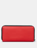 Horror Bookworm Zip Round Leather Purse
