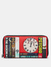 Horror Bookworm Zip Round Leather Purse
