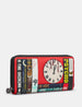 Horror Bookworm Zip Round Leather Purse