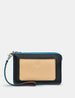 Rustic Colour Block Rainham Leather Clutch Bag