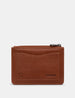 The Toy Shop Zip Top Leather Purse