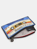 Back to the 80s Cassette Tape D Leather Zip Top Purse