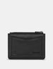 The Craft Room Black Leather Zip Top Purse