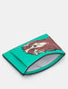 Happy Hounds Elizabeth The Spaniel Compact Leather Card Holder