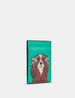 Happy Hounds Elizabeth The Spaniel Compact Leather Card Holder