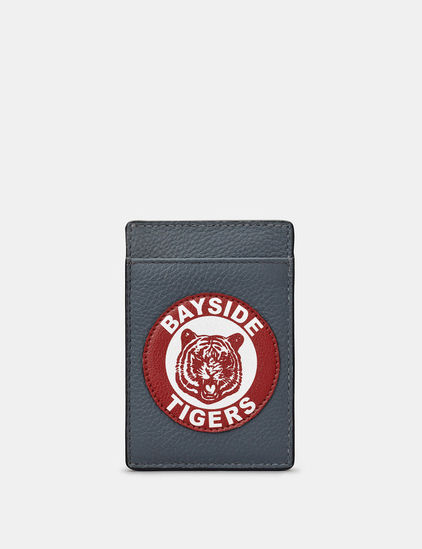 Bayside Tigers Compact Leather Card Holder