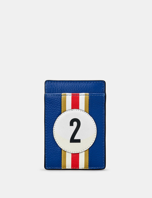 Car Livery No. 2 Compact Leather Card Holder