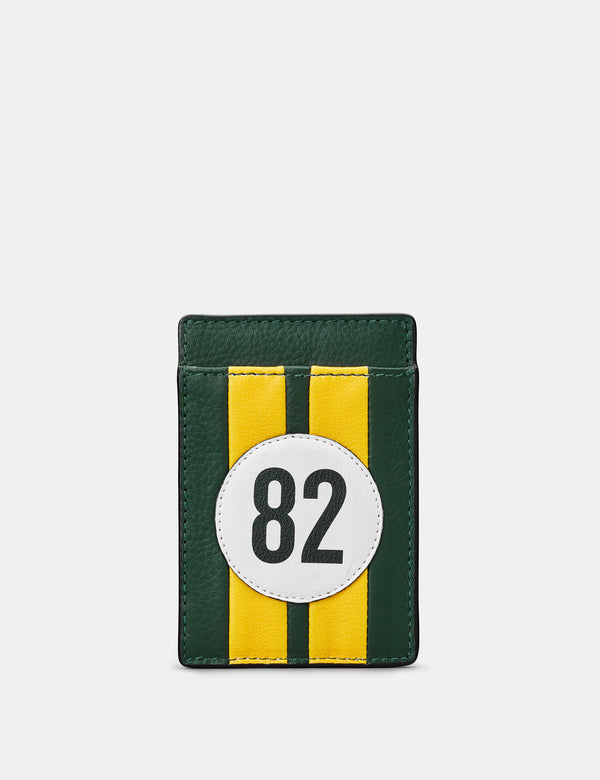 Car Livery No. 82 Compact Leather Card Holder