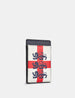 England Legends 3 Lions Compact Leather Card Holder