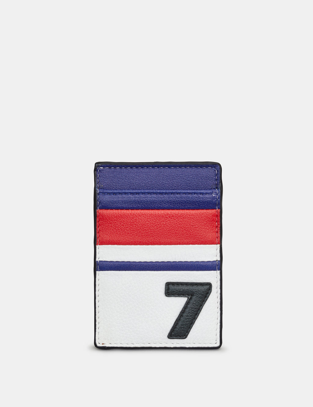 England Legends 7 Compact Leather Card Holder