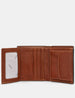 Two Fold Leather Wallet with Coin Pocket