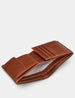 Two Fold Leather Wallet with Coin Pocket