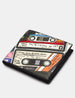 Back to the 80s Cassette Tape Black Leather Wallet