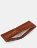 Nose Cone Green and Brown Leather Wallet