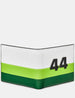 Car Livery No. 44 White, Green and Black Leather Wallet
