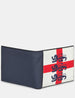 England Legends 3 Lions Leather Wallet