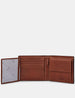 Extra Capacity Leather Wallet with Coin Pocket