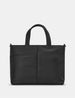 The Craft Room Black Leather Multiway Grab Bag