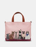 Party Cats Multiway Leather Grab Bag