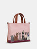 Party Cats Multiway Leather Grab Bag