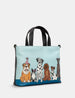 Party Dogs Multiway Leather Grab Bag