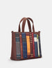 Bookworm Library Leather Grab Bag