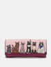 Party Cats Leather Glasses Case