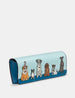 Party Dogs Leather Glasses Case