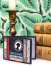 Jane Austen Bookworm Library Leather Travel Pass Holder