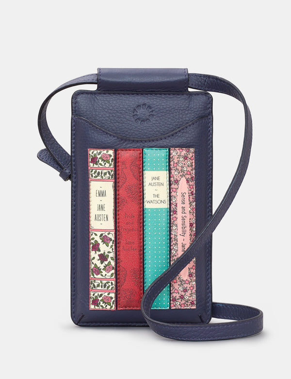 Jane Austen Bookworm Leather Phone Case