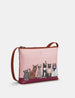 Party Cats Leather Cross Body Bag