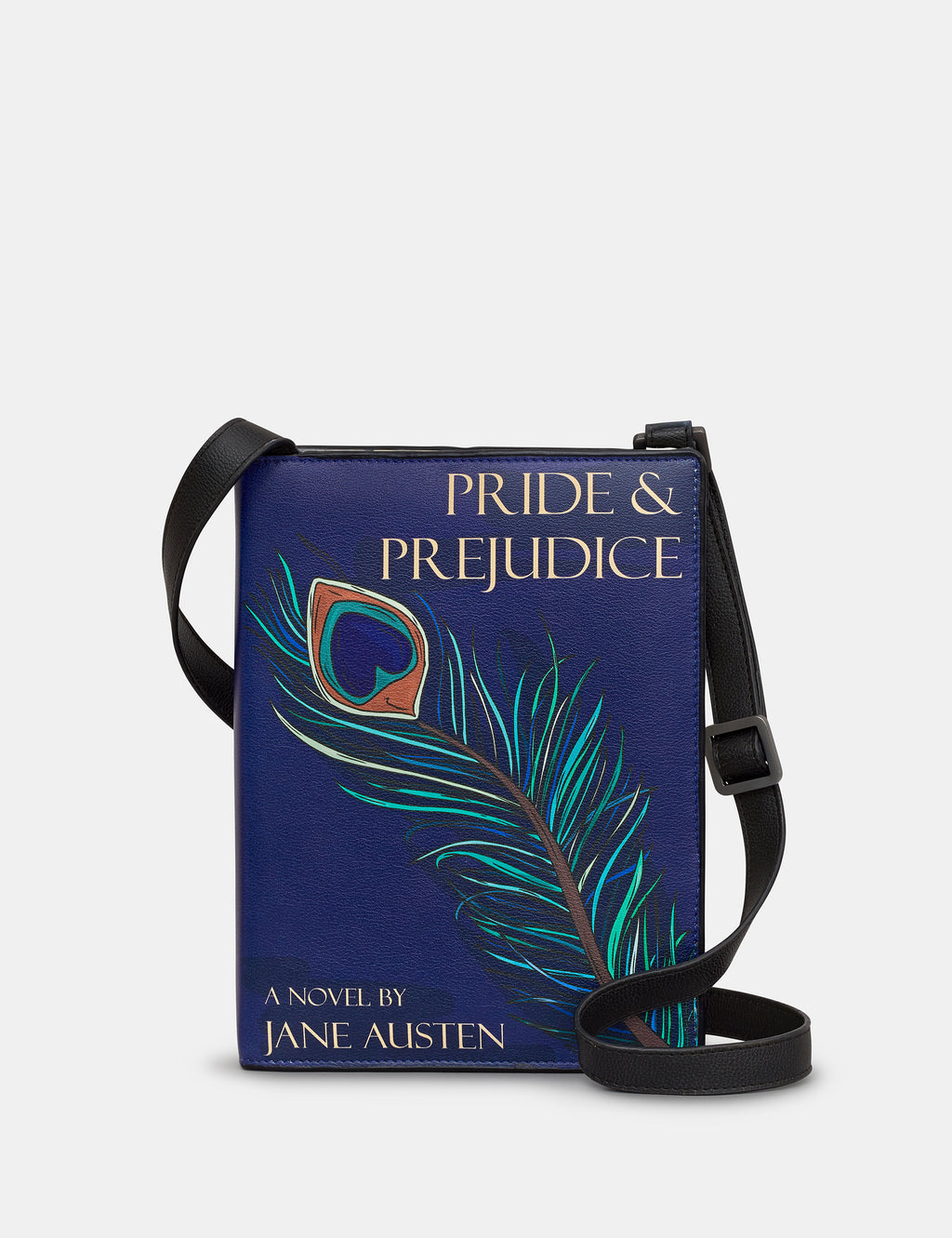 Pride and Prejudice Vegan Leather Cross Body Book Bag