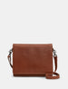 Stanton Triple Gusset Flap Over Leather Bag