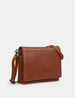 Stanton Triple Gusset Flap Over Leather Bag