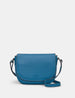 Clarendon Flap Over Leather Cross Body Bag