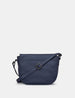 Clarendon Flap Over Leather Cross Body Bag