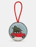 Driving Home For Christmas Tree Decoration