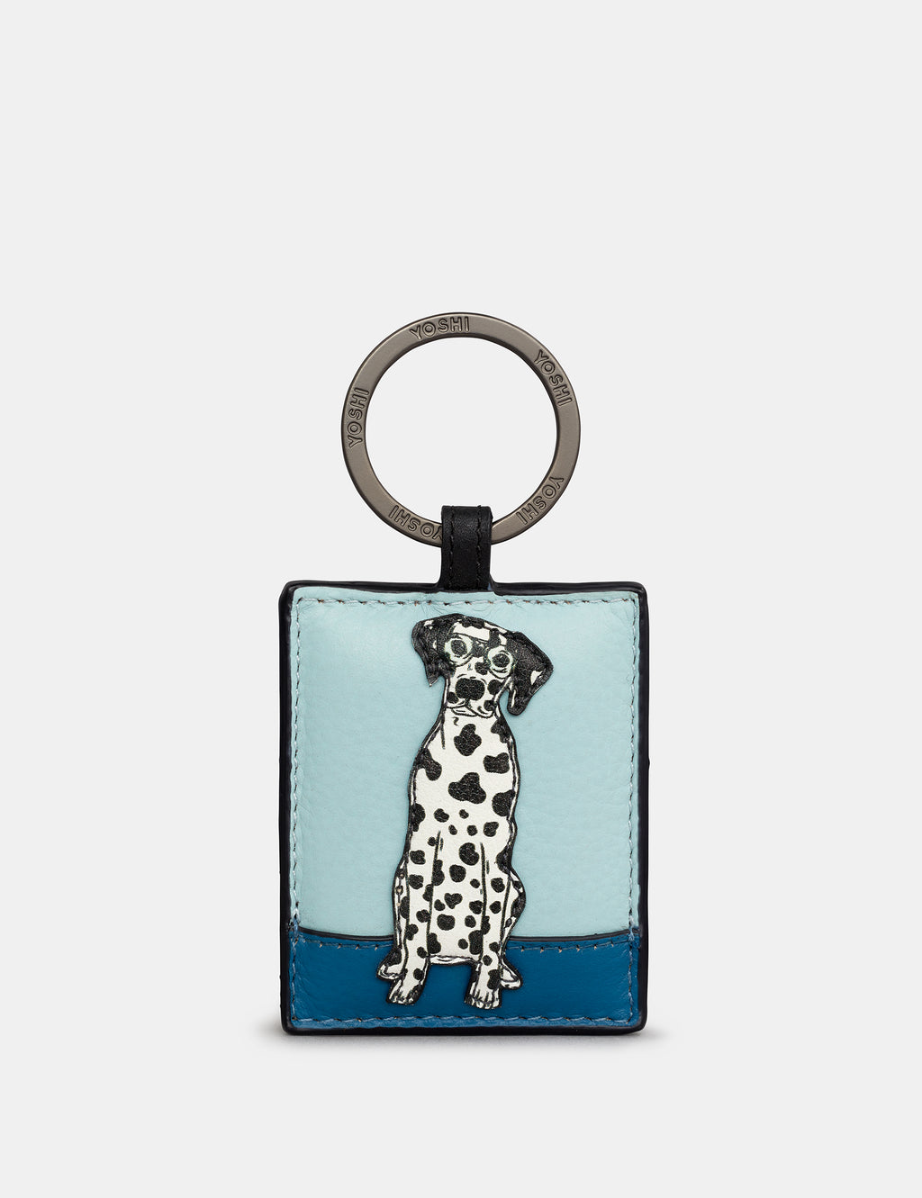 Party Dogs - Dalmation - Leather Keyring
