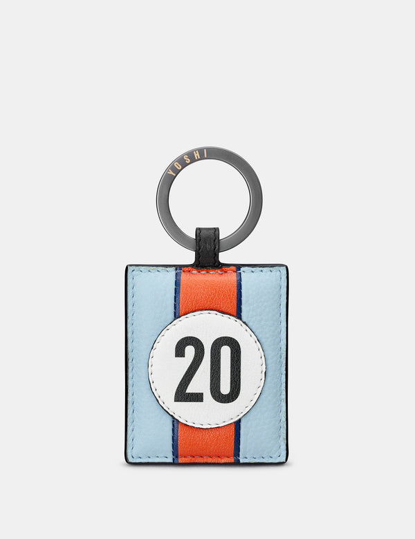 Car Livery No. 20 Leather Keyring