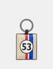 Car Livery No. 53 Leather Keyring