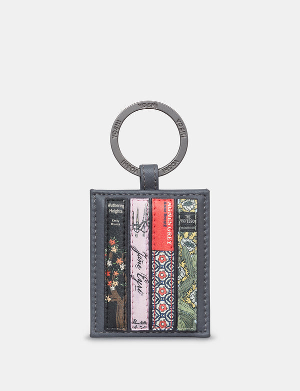 Bronte Bookworm Library Leather Keyring