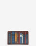 Bookworm Library Zip Around Leather Purse