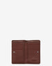 Bookworm Library Zip Around Leather Purse